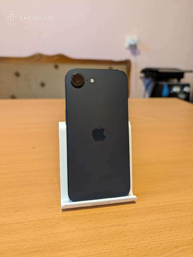 iPhone 16e 100% battery health + pirkimo dok - nuotraukos Nr. 2