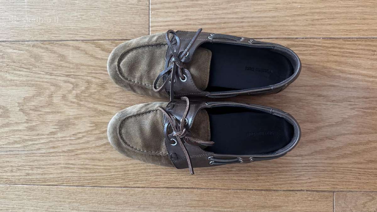 Massimo Dutti odiniai zomšiniai mokasinai - nuotraukos Nr. 3