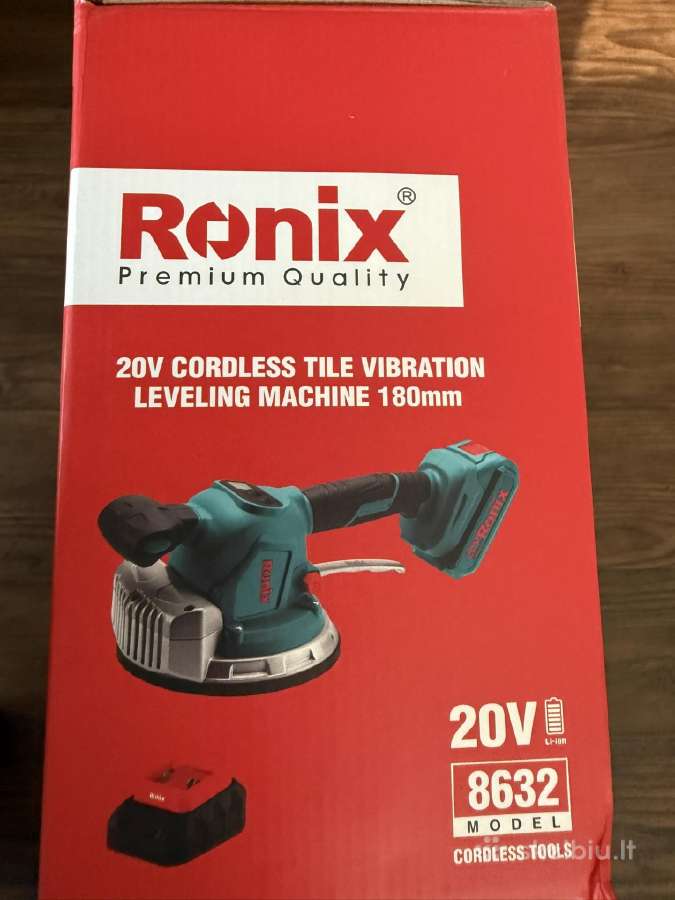 Plytelių pritraukėjas / Vibravimo padas Ronix 1800 - nuotraukos Nr. 5