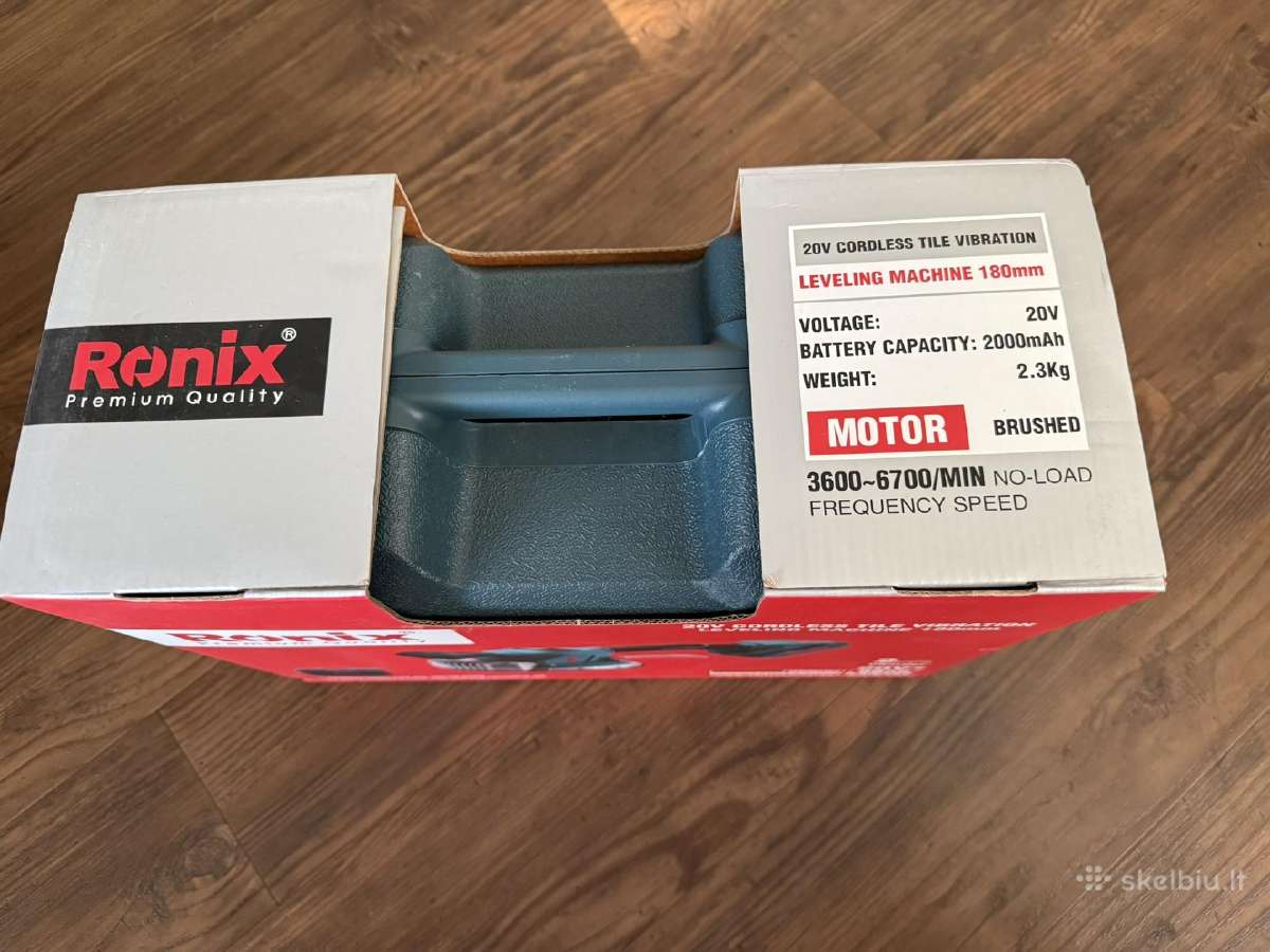 Plytelių pritraukėjas / Vibravimo padas Ronix 1800 - nuotraukos Nr. 6