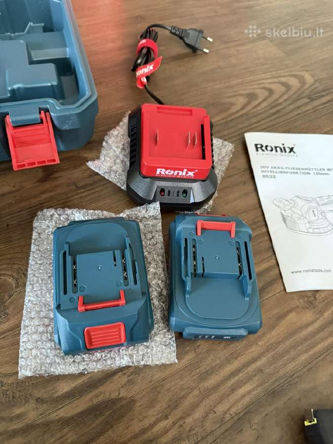 Plytelių pritraukėjas / Vibravimo padas Ronix 1800 - nuotraukos Nr. 3