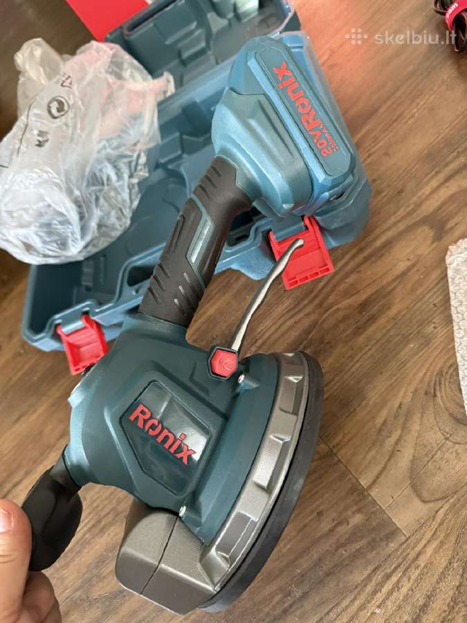Plytelių pritraukėjas / Vibravimo padas Ronix 1800 - nuotraukos Nr. 19