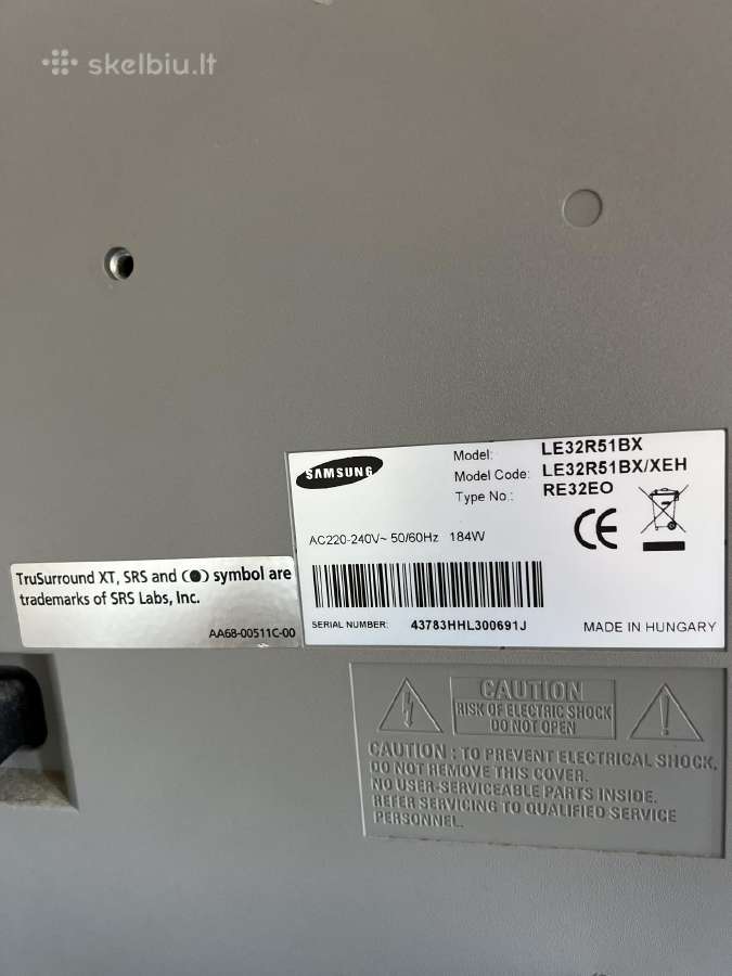 Samsung Televizorius - nuotraukos Nr. 6