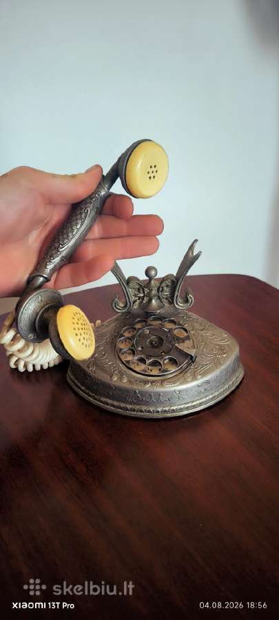 Stilizuotas vintazinis telefonas Takara - nuotraukos Nr. 4