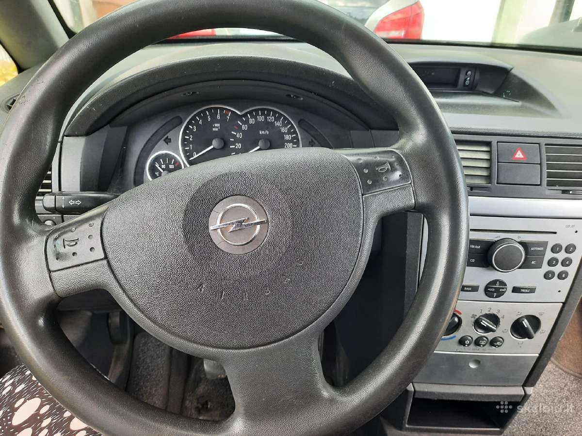 Opel Meriva 1.4 Benzinas/dujos, važiuoja, be Ta - nuotraukos Nr. 4