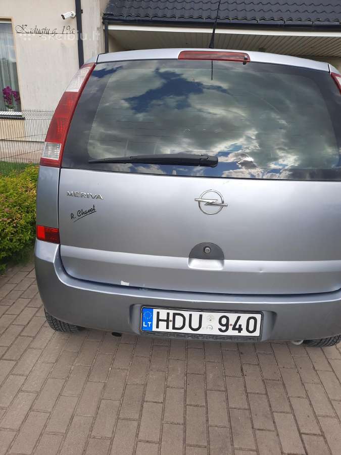 Opel Meriva 1.4 Benzinas/dujos, važiuoja, be Ta - nuotraukos Nr. 5