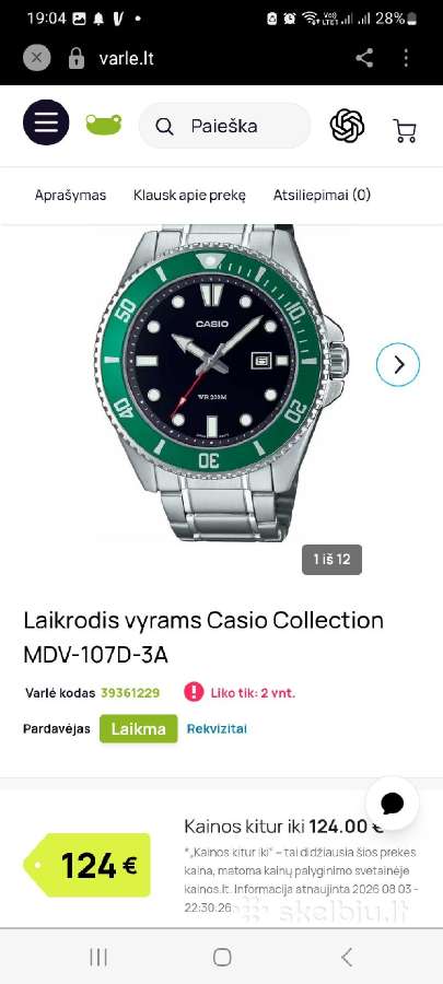 Casio - nuotraukos Nr. 18
