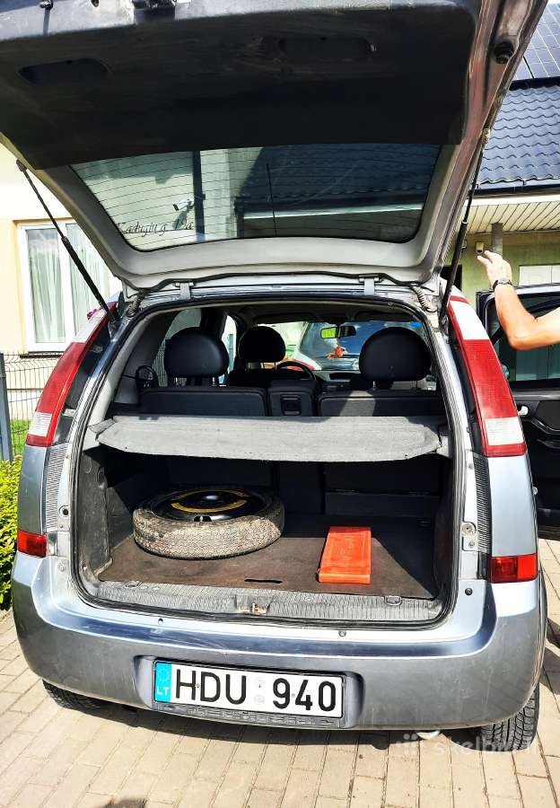 Opel Meriva 1.4 Benzinas/dujos, važiuoja, be Ta - nuotraukos Nr. 7