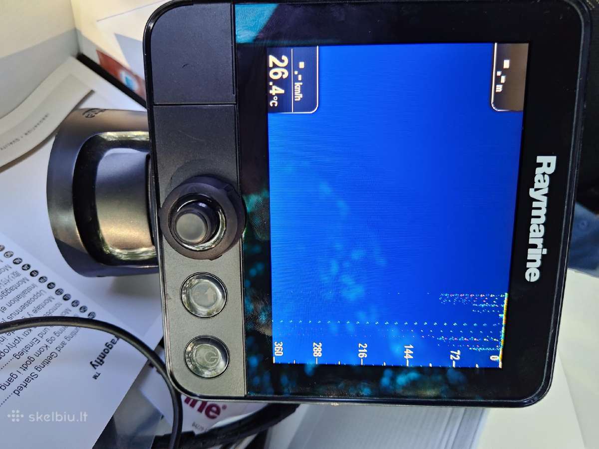Garmin Echomap Chirp 92sv su Gt52, Raymarine - nuotraukos Nr. 6