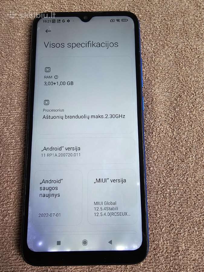 Xiaomi redmi 9c nfc - nuotraukos Nr. 5