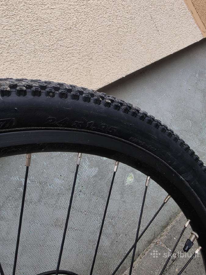 Dviratis mergaitei 8-10m, ratai 24 colių - nuotraukos Nr. 6