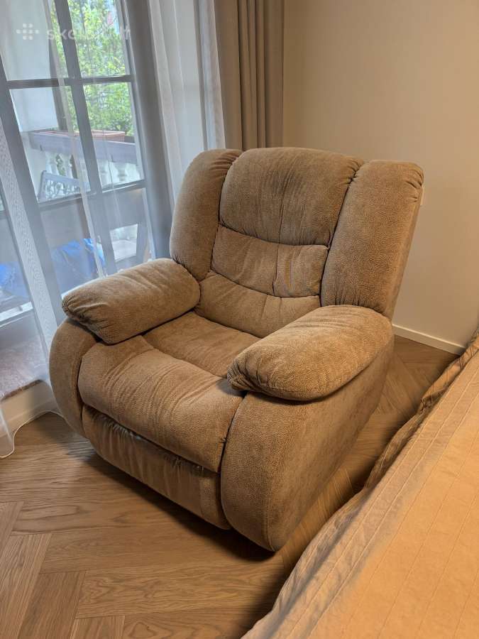 Sukamas išskleidžiamaa fotelis / recliner - nuotraukos Nr. 2