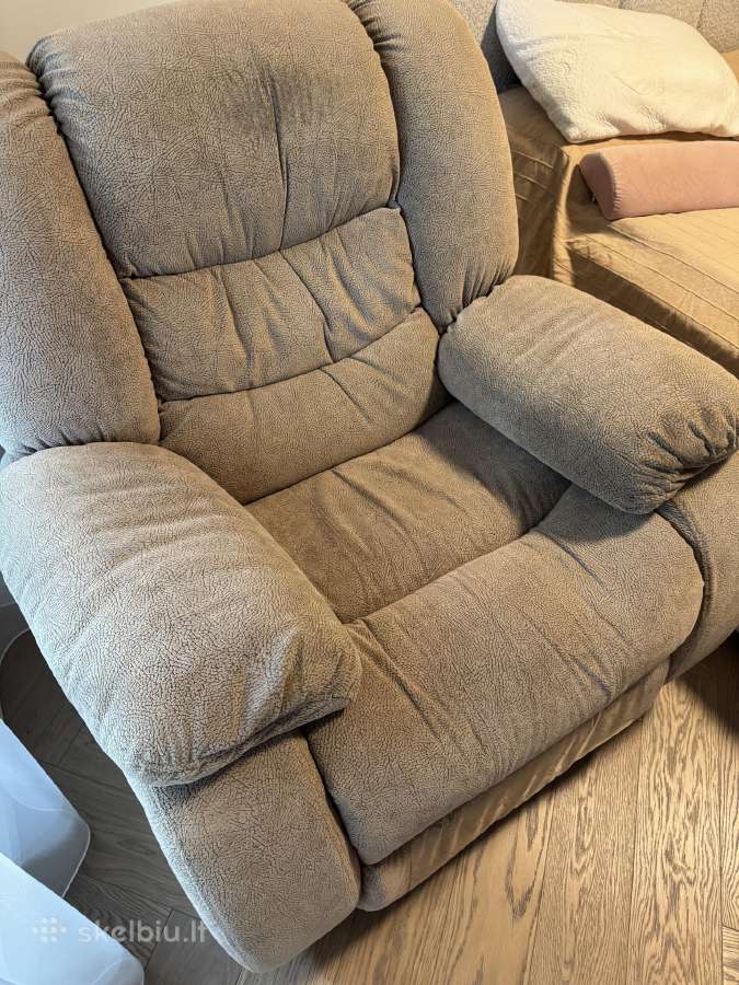 Sukamas išskleidžiamaa fotelis / recliner - nuotraukos Nr. 6