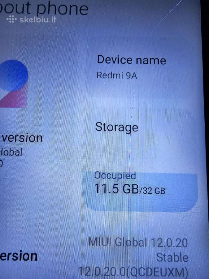 Xiaomi redmi 9a - nuotraukos Nr. 2