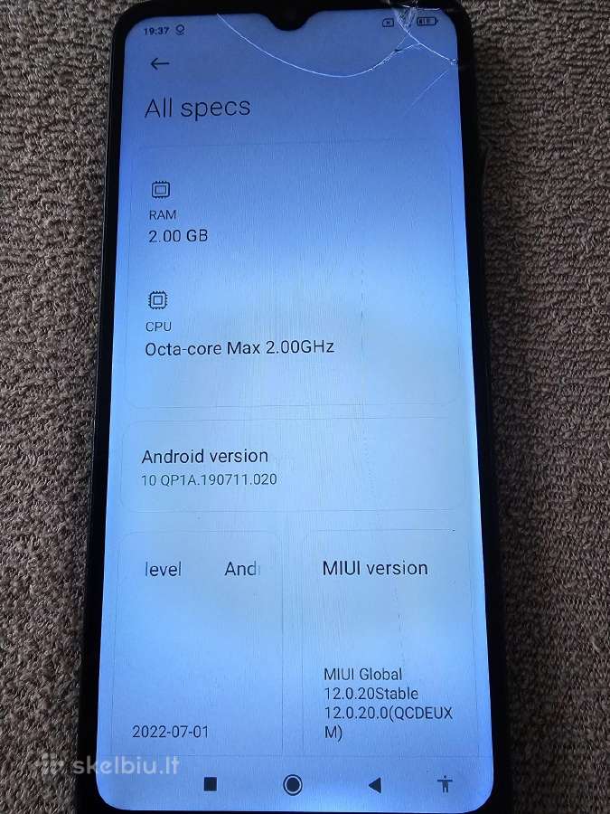 Xiaomi redmi 9a - nuotraukos Nr. 3