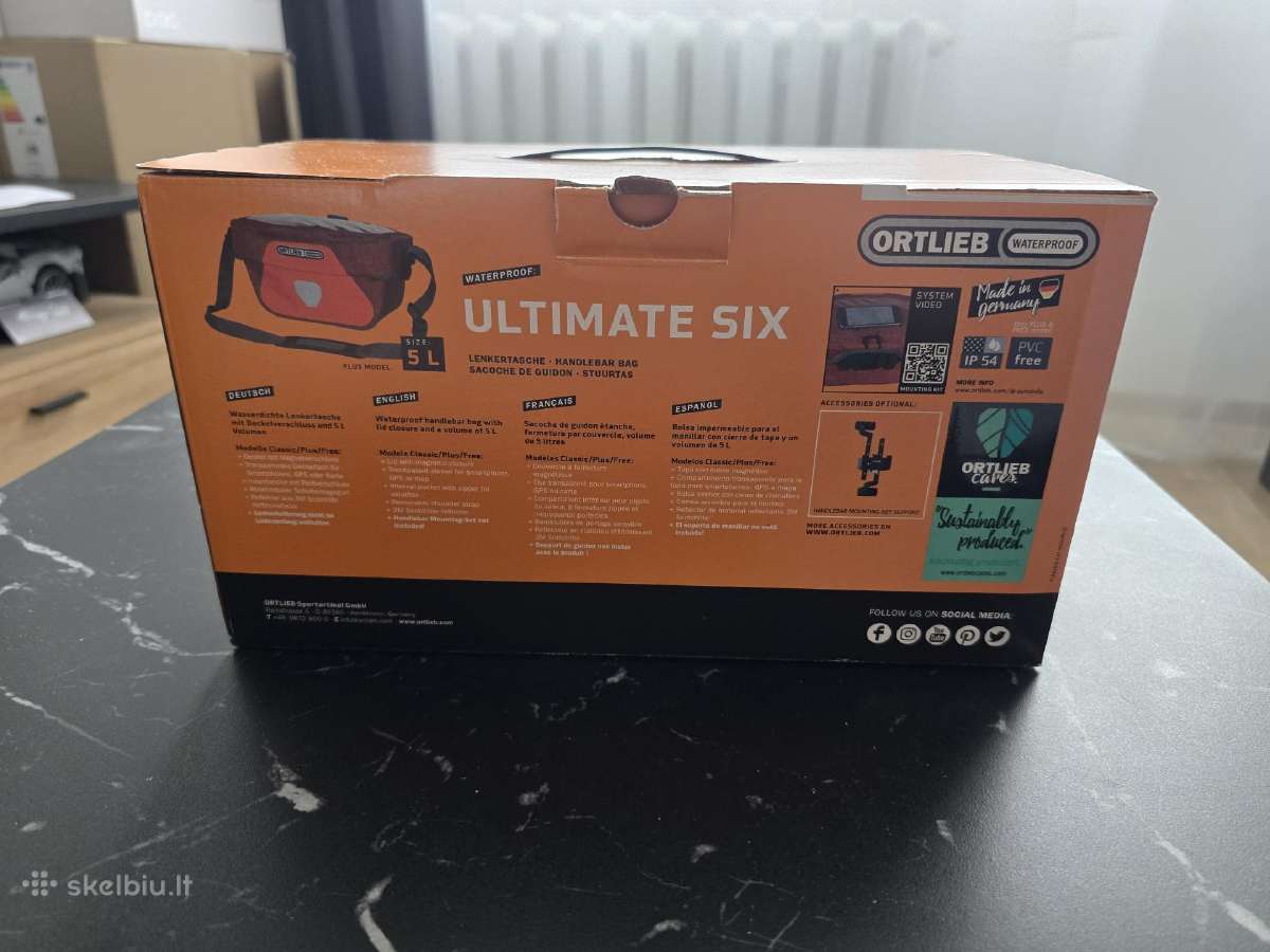 Ortlieb Ultimate Six Classic 5l - nuotraukos Nr. 2