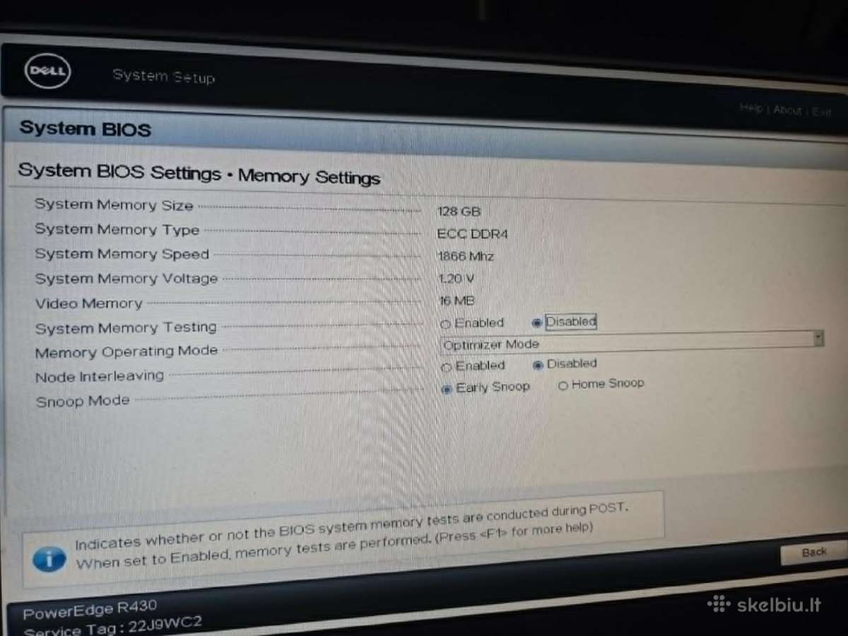 Dell Poweredge R430 - nuotraukos Nr. 5