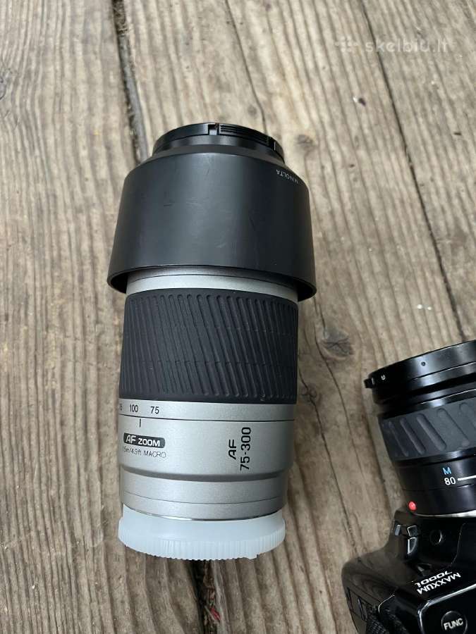 Minolta Maxxum 7000i su 2 objektyvais - nuotraukos Nr. 4