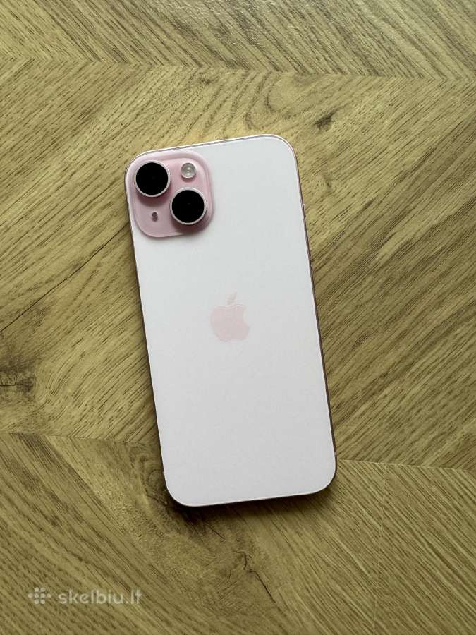 Apple iPhone 15 128gb pink - nuotraukos Nr. 2
