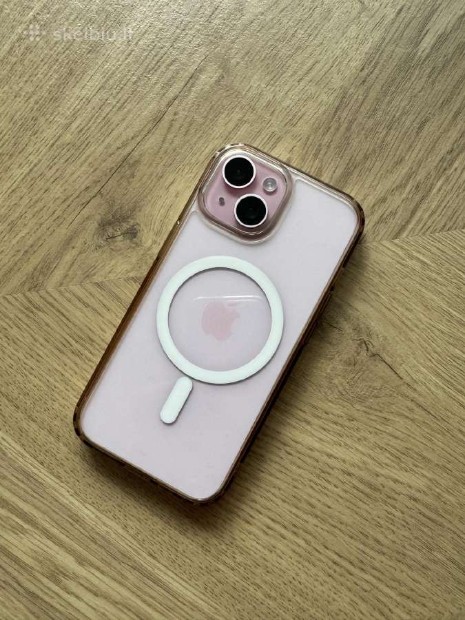 Apple iPhone 15 128gb pink - nuotraukos Nr. 4
