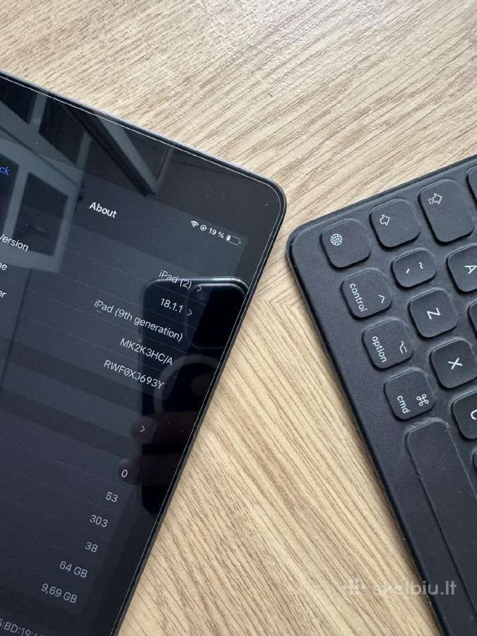 Apple iPad 10.2 9th Gen 64gb - nuotraukos Nr. 4