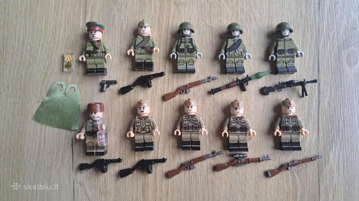 Lego Brickmanija minifigureliu analogas - nuotraukos Nr. 29