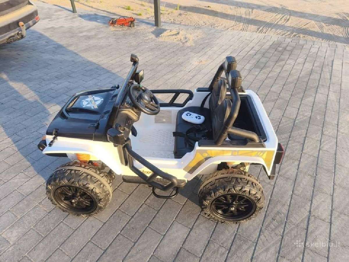 Vaikiškas elektromobilis Jeep Monster - nuotraukos Nr. 2