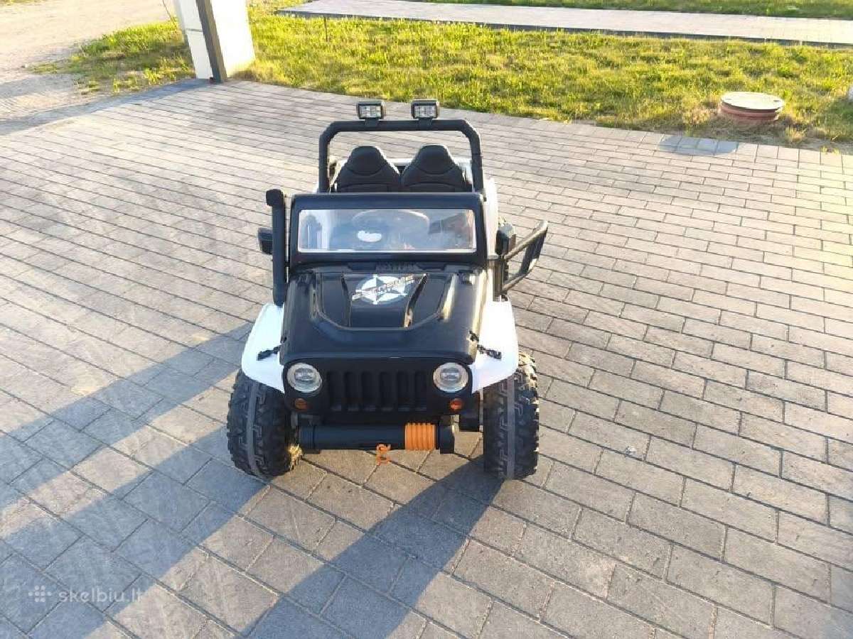 Vaikiškas elektromobilis Jeep Monster - nuotraukos Nr. 3