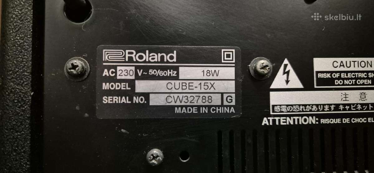 Roland Cube-15x - nuotraukos Nr. 3