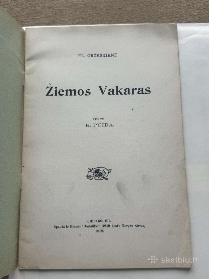 Žiemos Vakaras 1912 m. - nuotraukos Nr. 2