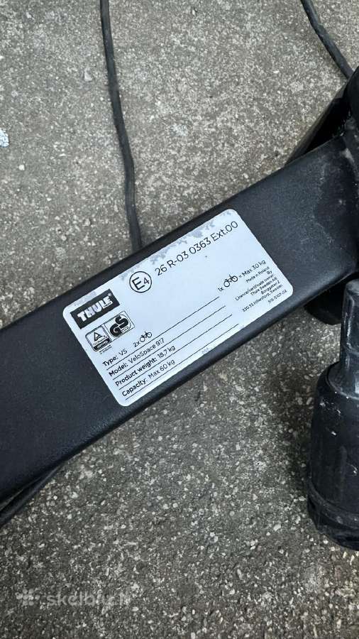 Thule Velospace 917 - nuotraukos Nr. 4