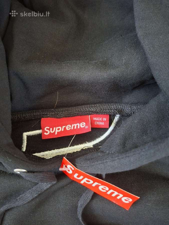 Supreme hoodie in black - nuotraukos Nr. 2