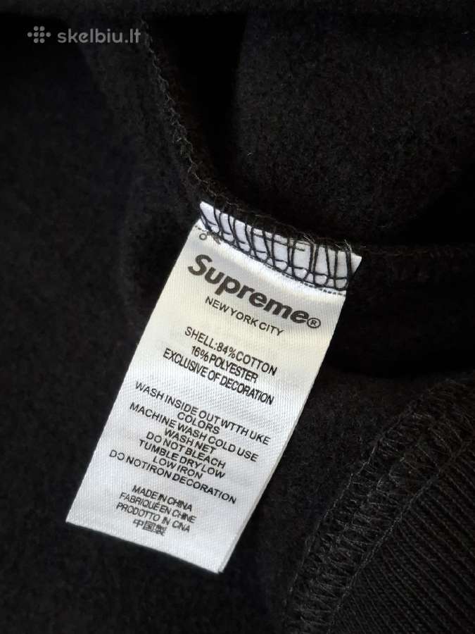 Supreme hoodie in black - nuotraukos Nr. 4