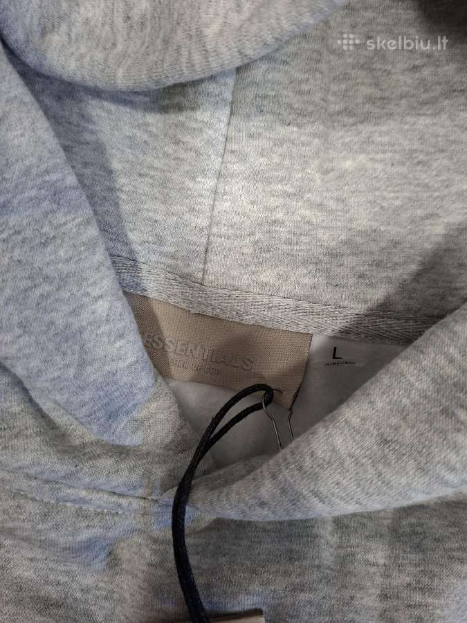Essentials hoodie grey - nuotraukos Nr. 3