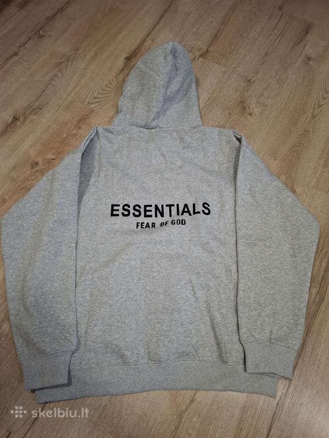 Essentials hoodie grey - nuotraukos Nr. 5