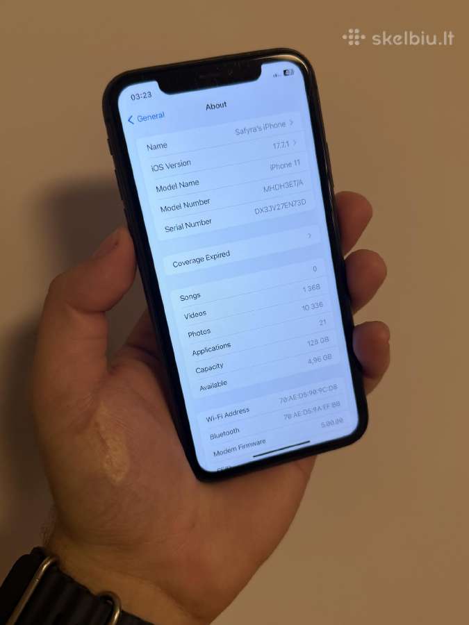 iPhone 11 128 - 84% - nuotraukos Nr. 2