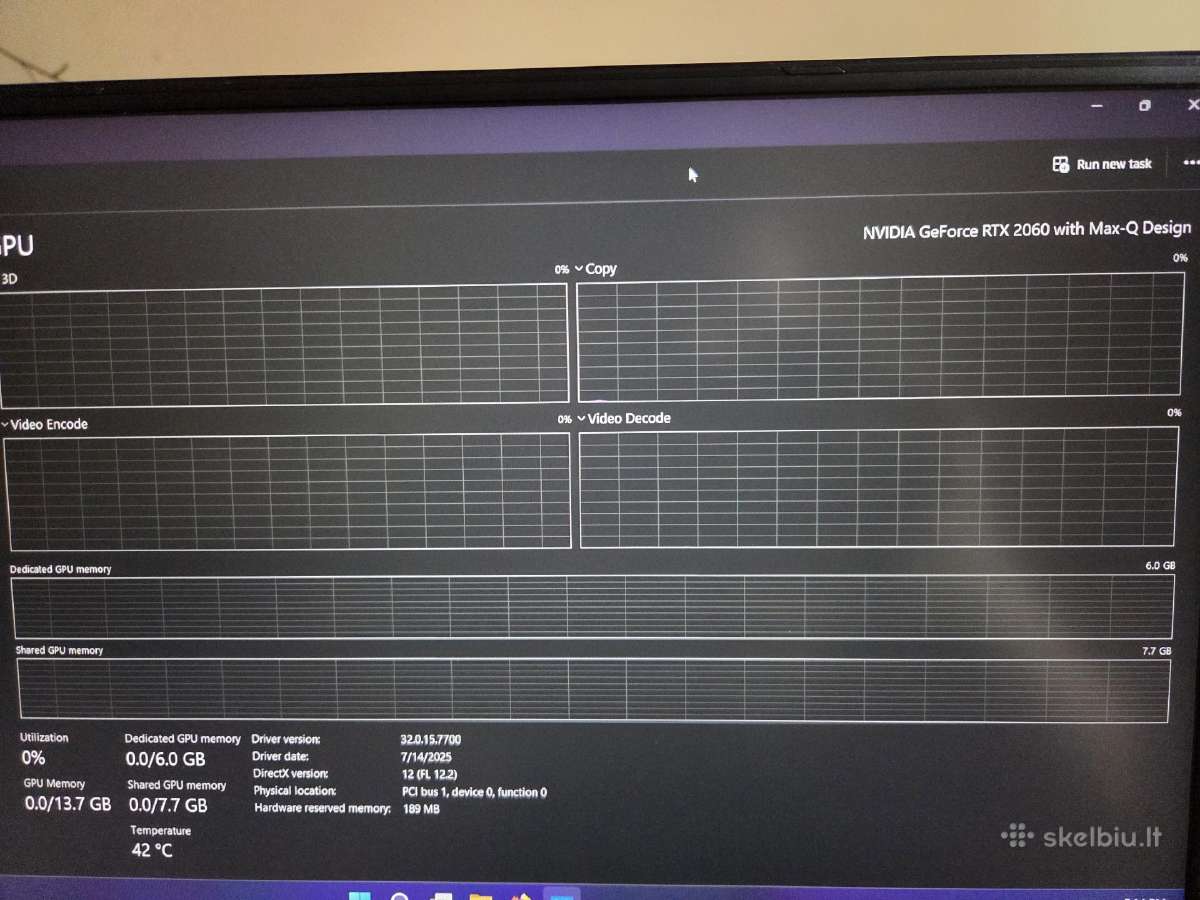 Rog Zephyrus G15 - nuotraukos Nr. 13
