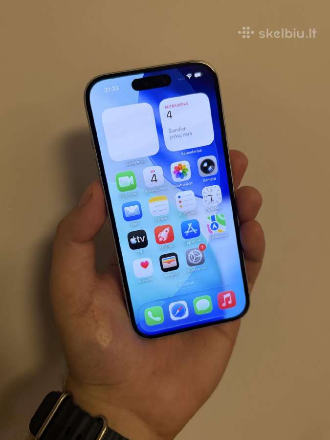 iPhone 15 128 Blue - nuotraukos Nr. 5