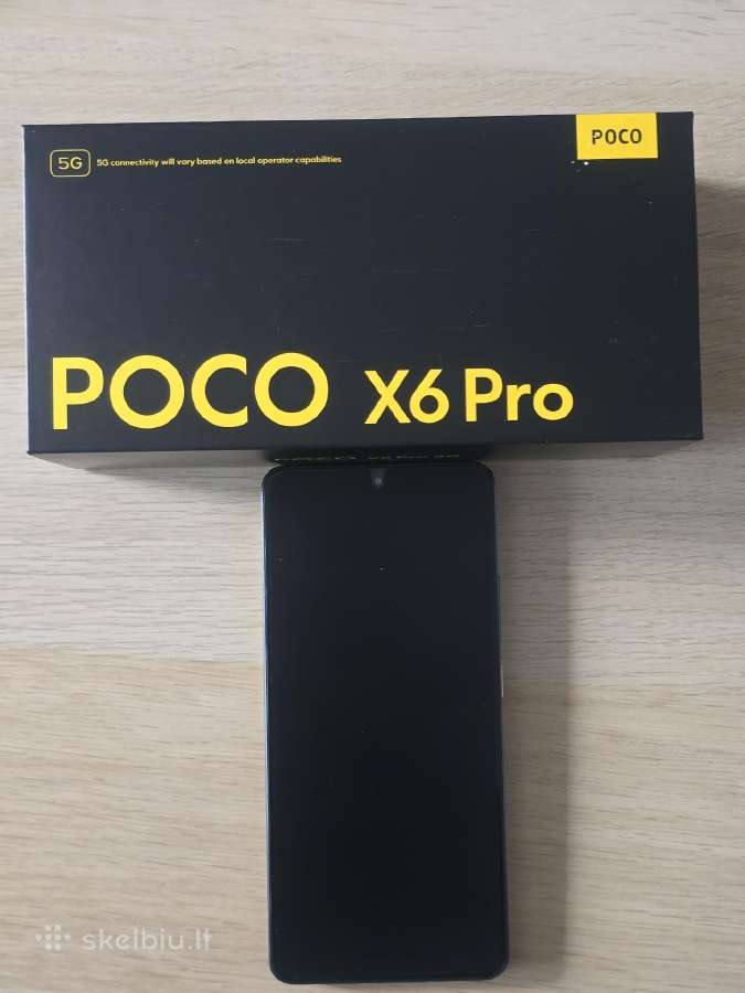 Parduodu Poco X6 Pro - nuotraukos Nr. 3