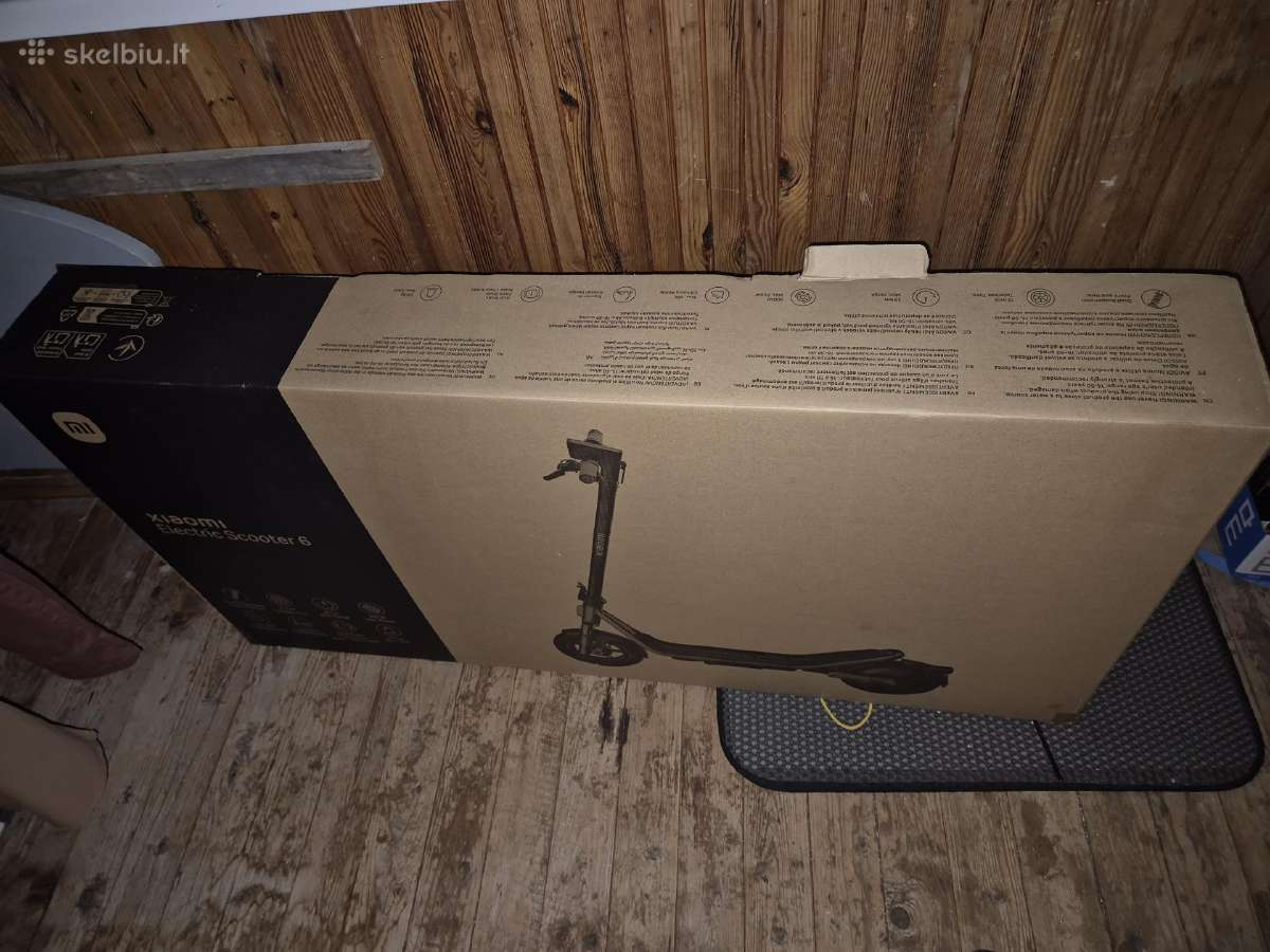 Elektrinis paspirtukas Xiaomi Scooter 6 Gl - nuotraukos Nr. 5