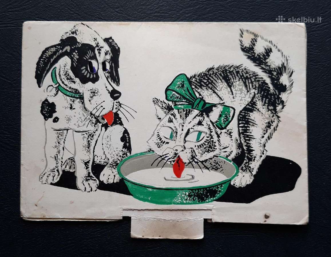 Atvirutė-siurprizas Ukraina 1960-ji 39 švari - nuotraukos Nr. 2