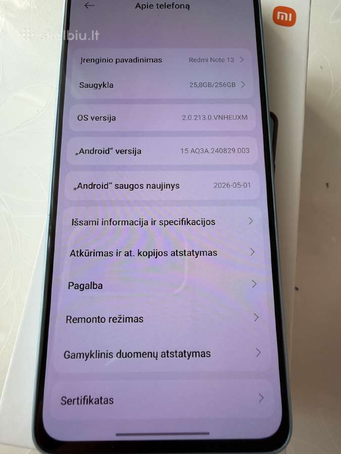 Redmi Note 13 - nuotraukos Nr. 12