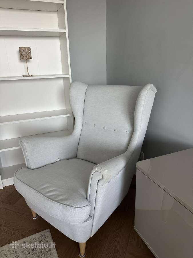 Fotelis/krėslas Ikea Strandmon - nuotraukos Nr. 4
