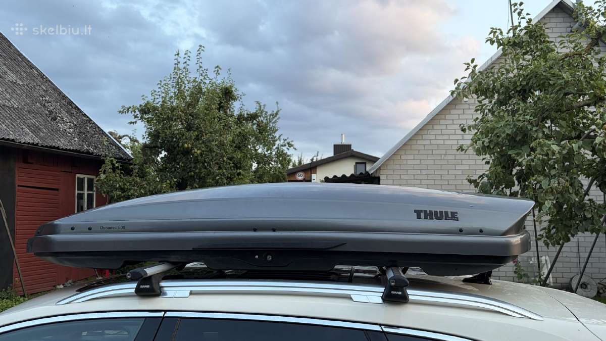 Stogo bagazine thule dynamic 800 - nuotraukos Nr. 3