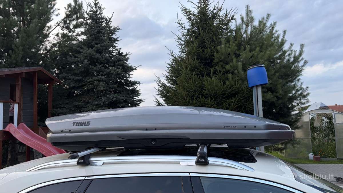 Stogo bagazine thule dynamic 800 - nuotraukos Nr. 4