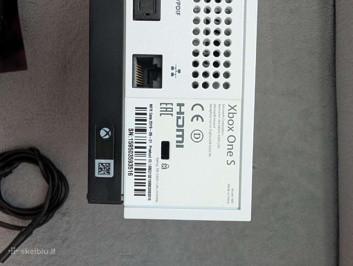 Xbox one s - nuotraukos Nr. 2