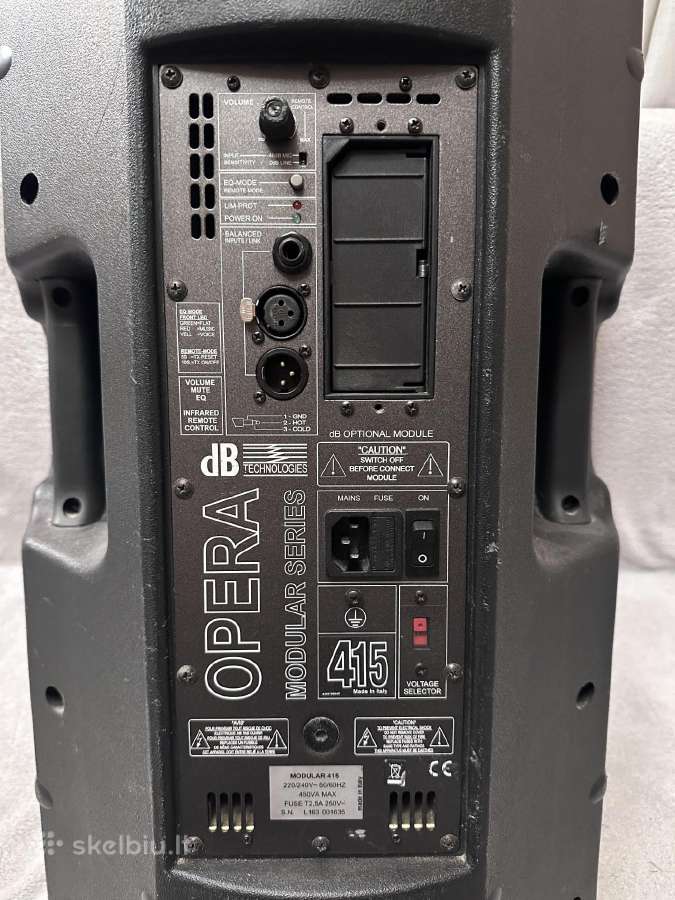 Aktyvi kolonėlė db Technologies Opera 415 - nuotraukos Nr. 4