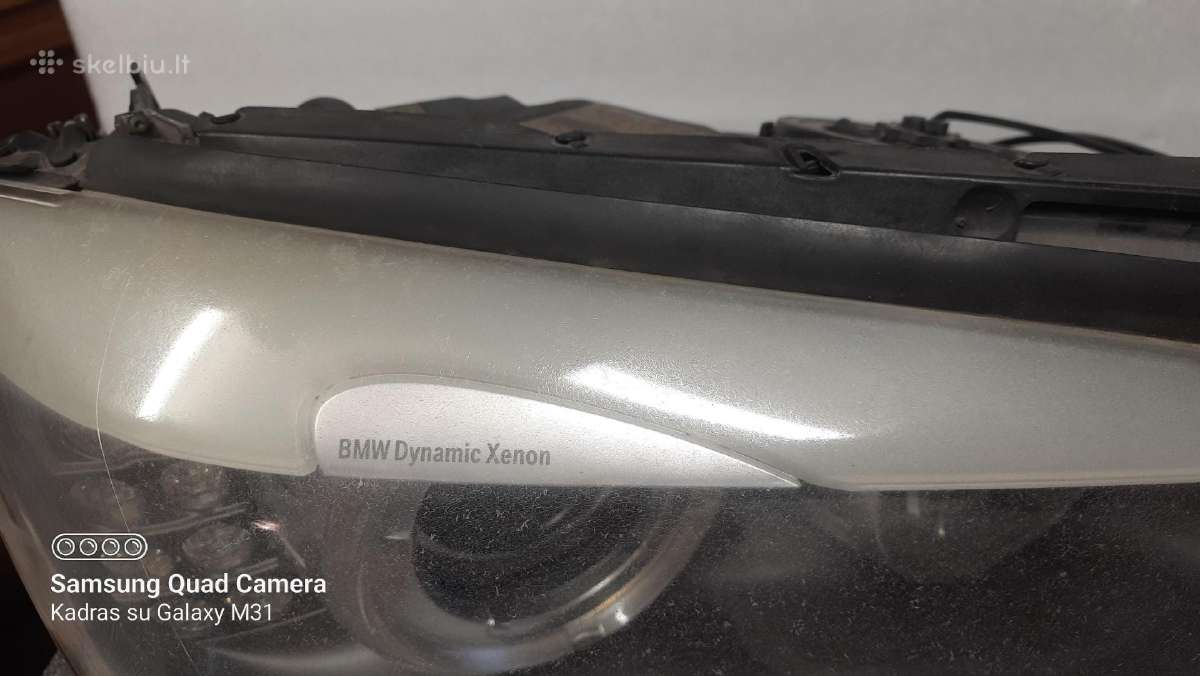 Bmw 7 serija žibintų konplektas xenon dinamic - nuotraukos Nr. 3