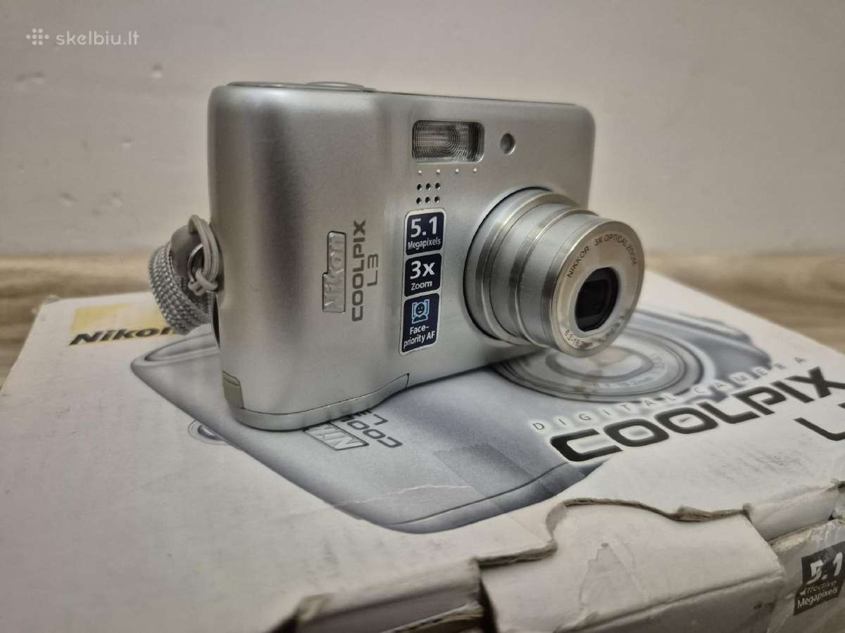 Nikon coolpix l3 - nuotraukos Nr. 2