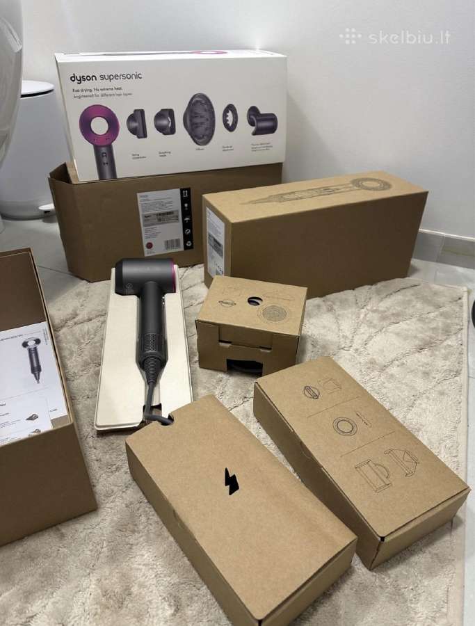 Dyson Supersonic džiovintuvas naujas. - nuotraukos Nr. 3